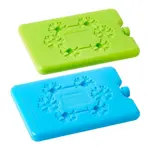 Набор из 2 плоских холодильников TK El Corte Inglés, разноцветный - фото