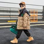 Детская пуховая куртка Disney, хаки - фото 4