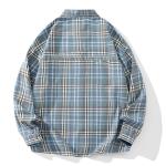 Футболка унисекс The Simpsons, синяя в клетку - фото 11