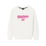 Skechers Свитшот унисекс белый - фото