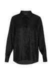 Блуза faina Button-down blouse, Black - фото 5
