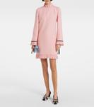 Мини-платье Crepe Couture Valentino, Pale Rose - фото 2