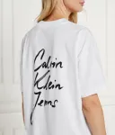 Футболка Loose fit Calvin Klein Jeans, белый - фото 4