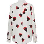 MSGM Женская рубашка кремового цвета - фото 3