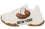 Кроссовки MLB Big Ball Chunky Chunky Sneakers Unisex Low-Top Ivory White - фото