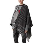 Плащ-накидка женский Burberry, серый - фото 4