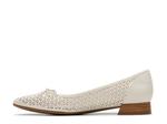 Балетки Clarks Natalyn Step Flat, белый - фото 2