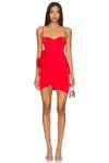 Мини-Платье кевина Nbd, красный - фото