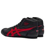 Кроссовки Onitsuka Tiger Mexico Mid Runner 'Black Classic Red' - фото 4
