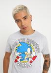 Футболка LOGOSHIRT SONIC THE HEDGEHOG 1991, Grey Melange/Grey - фото 5