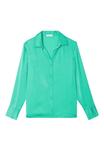 Блузка на пуговицах LANGARM Cache Cache, зеленый - фото