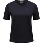 Женская футболка W Explore Logo Tee Peak Performance, черный - фото