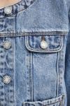 Джинсовая куртка Morgan, синий - фото 5
