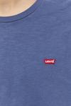 Хлопковая футболка Levi's, синий - фото 5