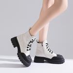 Ботинки женские Daphne Martin Boot на шнуровке, бежевый - фото 9