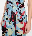 Цветочный блейзер Dries Van Noten, светло-синий - фото 6