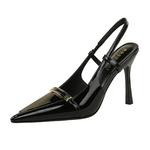 Женские туфли на высоком каблуке BIGTREE, Black - фото