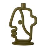 Подсвечник Bloomingville Flavie, зеленый - фото