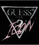 Бомбер Regular fit Guess, черный - фото 3