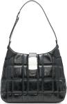 Сумка через плечо Calvin Klein Frankie, Black Quilted Grid - фото