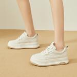 Кеды, скейтборд обувь женская высокая Daphne, бежевый - фото 12