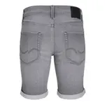 Шорты Jack & Jones Rick Con I.K. 063 Plus denim, серый - фото 2