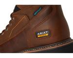 Ботинки Ariat Longview Shock Shield 8" Waterproof Work Boots, цвет Copper Brown - фото 6