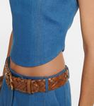 Джинсовый топ colia Aya Muse, синий - фото 4