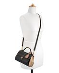 Сумка-мессенджер Paxtin Convertible Medium Crossbody Flap Bag Nine West, Black Multi - фото 5