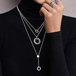 Pandora Серебряное колье 925 пробы - фото 11