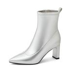 COMELY Ботинки женские Ecru/Silver/Black - фото 9