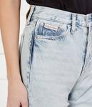 Джинсы Straight fit Calvin Klein Jeans, синий - фото 4