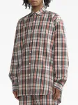 Рубашка в клетку VETEMENTS, черный - фото 3
