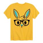 Футболка с рисунком Nerd Bunny для мальчиков 8–20 лет Licensed Character, желтый - фото