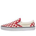 Vans Classic Slip-On Checkerboard 'Racing Red White' - фото