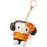 Игрушка Hello Kitty плюшевый брелок кукла подвеска высота 9см Sanrio - фото 2