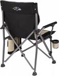 Picnic Time Baltimore Ravens Cooler Camp Chair - фото