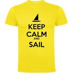 Футболка Kruskis Keep Calm And Sail, желтый - фото