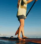 Женские шорты Free Fly без застежки "Бриз", черный - фото 5