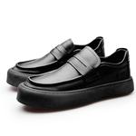 Мужские лоферы PARDASAUL низкие черные, утепленные ботинки с флисовой подкладкой наизнанку - фото 3