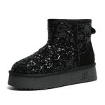 Зимние ботинки женские O.L, черный - фото