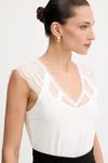 Топ Morgan, белый - фото 4