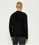 Модный шерстяной свитер Slim fit All Saints, черный - фото 3