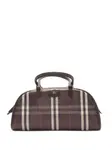 Сумка Highlands в клетку BURBERRY, коричневый - фото
