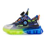 Детские беговые кроссовки Warrior, темно-синий/белый (с флисовой подкладкой) - фото 6