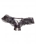 Женские стринги с открытыми бретелями LASCANA, Black - фото 4