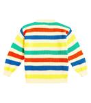 Полосатый хлопковый свитер Bobo Choses, мультиколор - фото 3