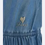 Джинсовое платье из тенселя Guess, синий - фото 4