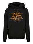 Пуловер F4NT4STIC Basic ACDC Rock Band Music High Voltage Logo Distressed, черный - фото