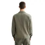 Блейзер Scotch & Soda Blend Garment Dyed Boxy Fit, зеленый - фото 2